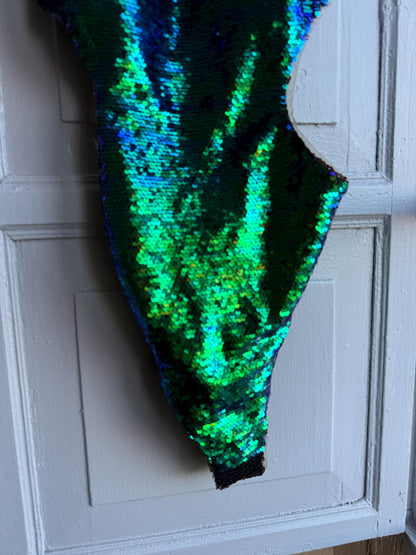 Holographic Mermaid Sequin Bodysuit — additional view 10