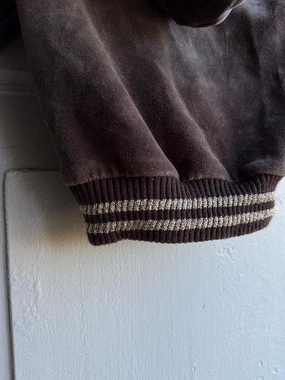 Escada Brown Velour Baby Hoodie — additional view 14