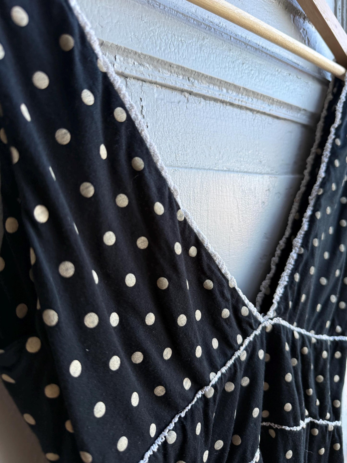 Polka Dot Deep V Tank Top — additional view 13
