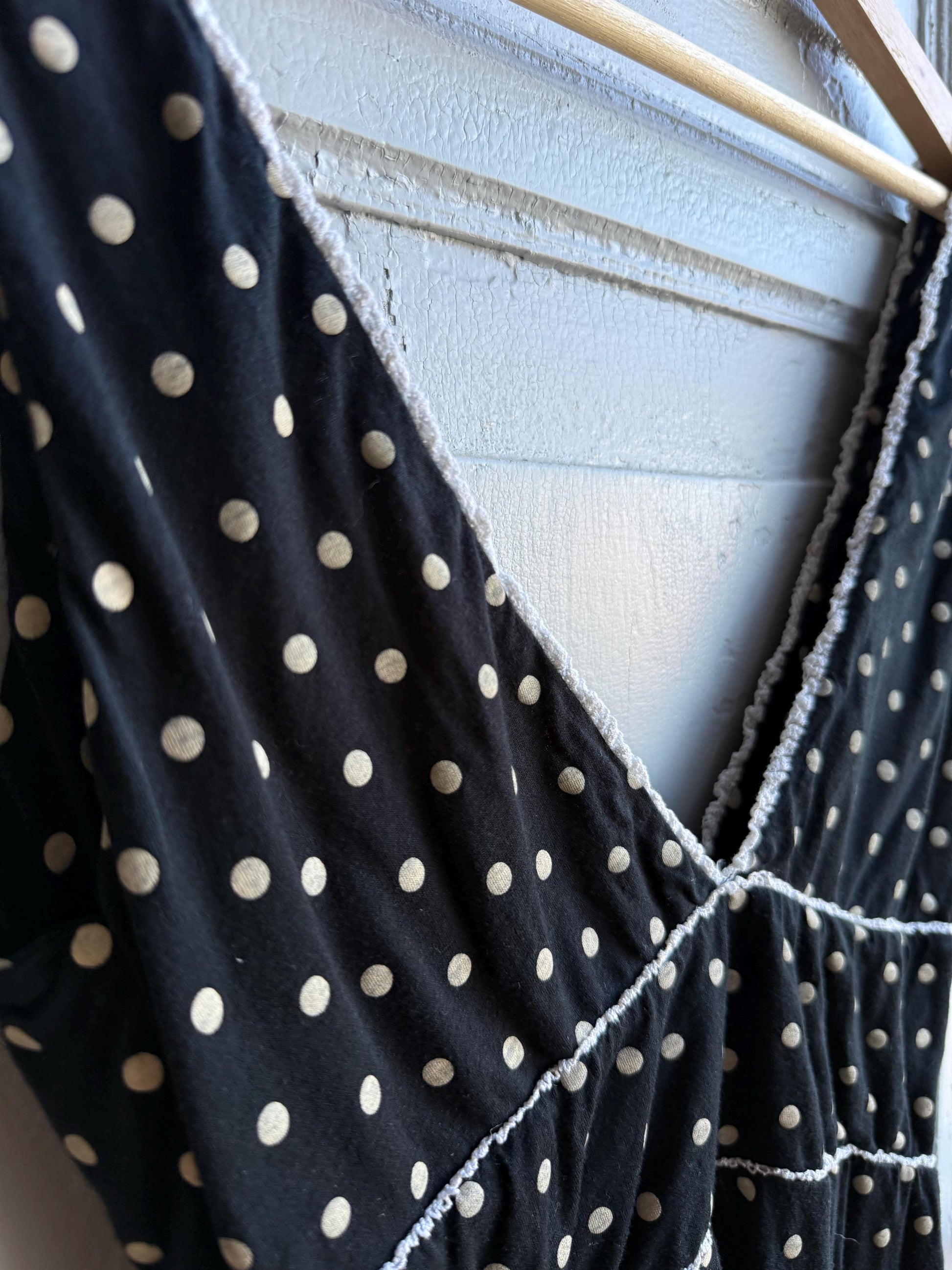 Polka Dot Deep V Tank Top — additional view 13