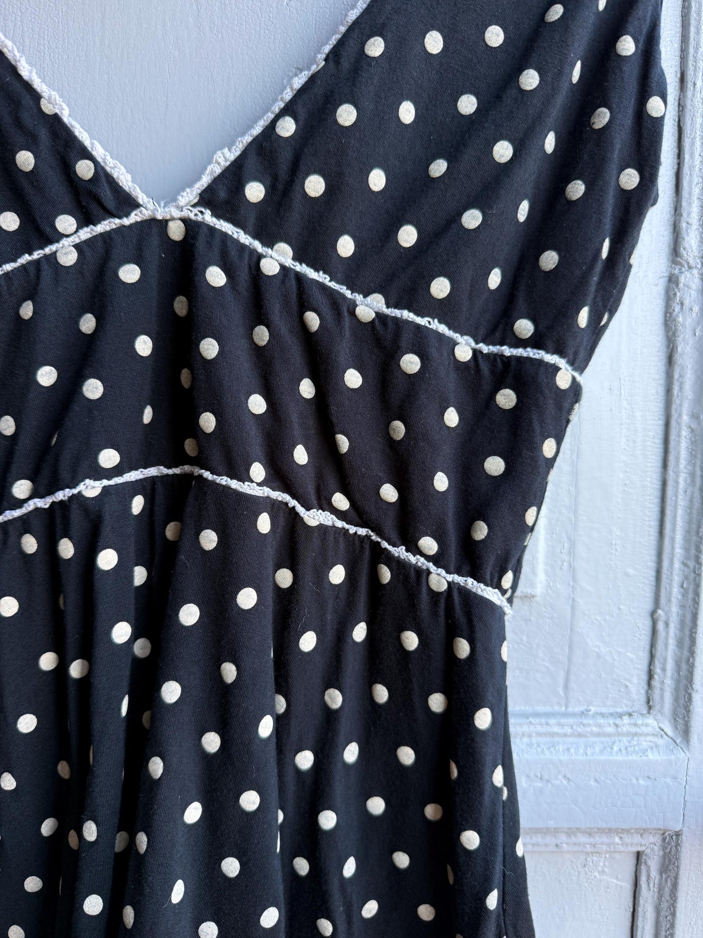 Polka Dot Deep V Tank Top — additional view 15