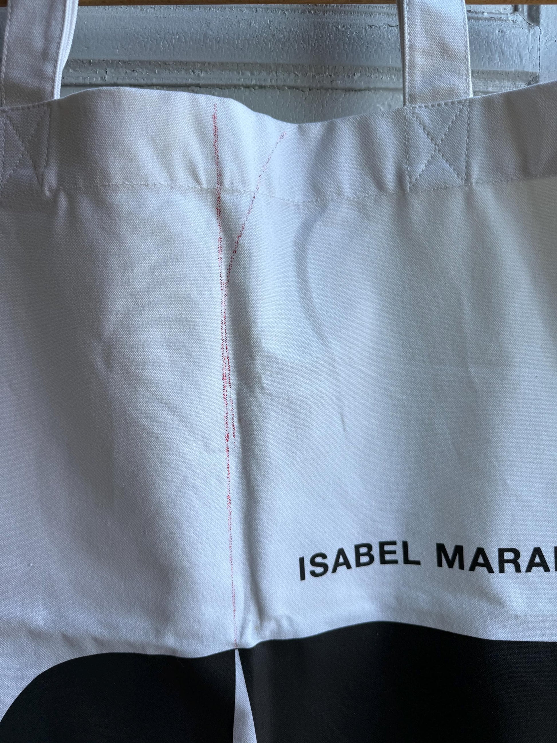 Isabel Marant Oversized Canvas Tote Bag — additional view 6