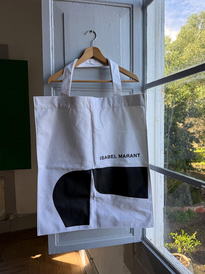 Isabel Marant Oversized Canvas Tote Bag — detail