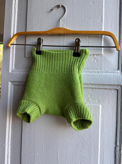 Disana Organic Wool Diaper Cover Pants, Green — additional view 9