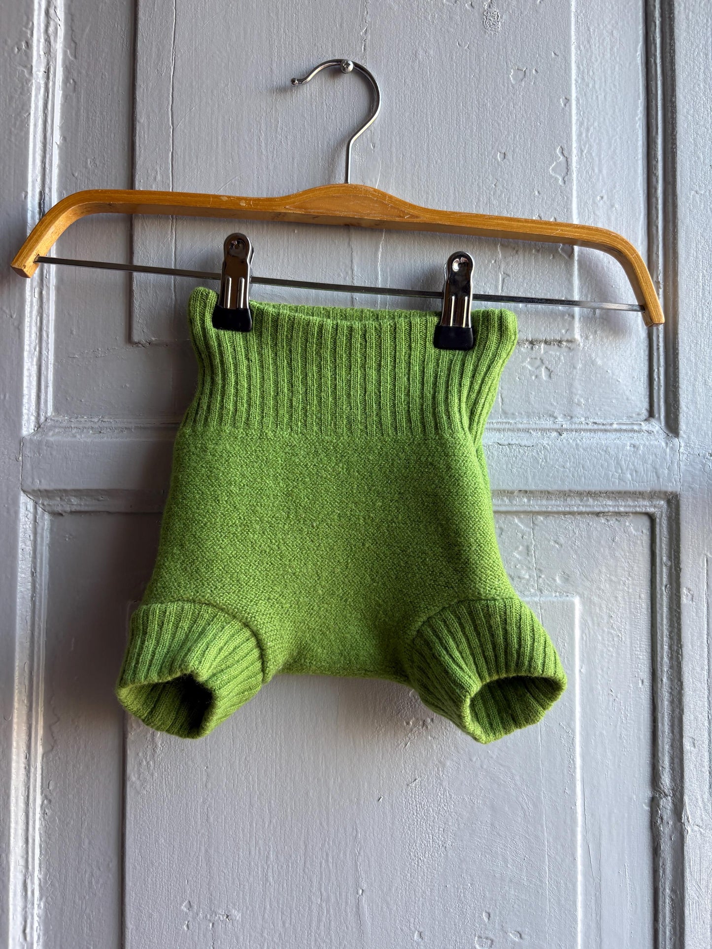 Disana Organic Wool Diaper Cover Pants, Green — additional view 11