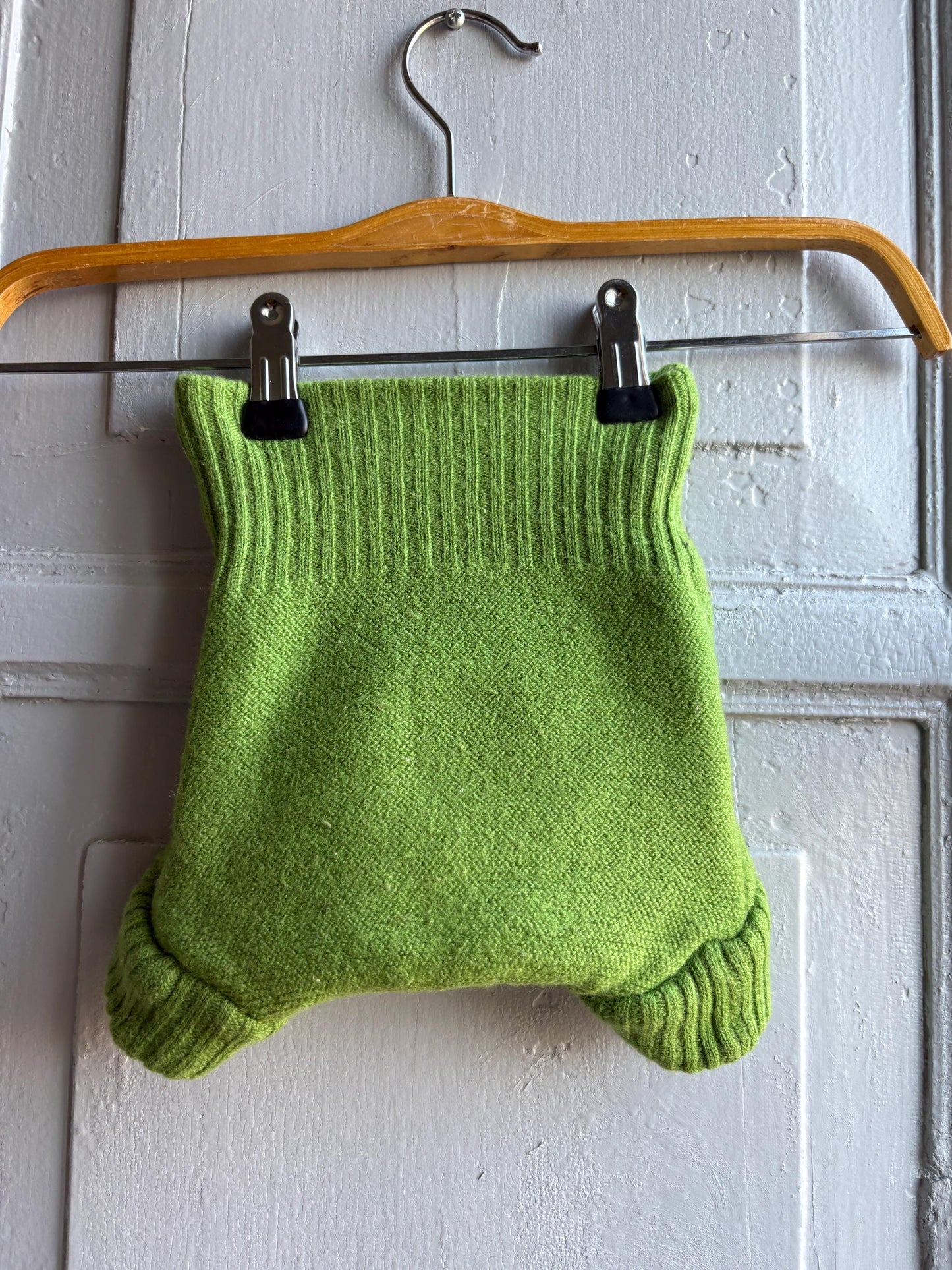 Disana Organic Wool Diaper Cover Pants, Green — additional view 6