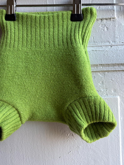 Disana Organic Wool Diaper Cover Pants, Green — additional view 10