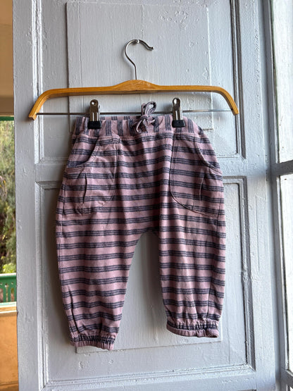 Noa Noa Miniature Pink Striped Baby Pants — additional view 5