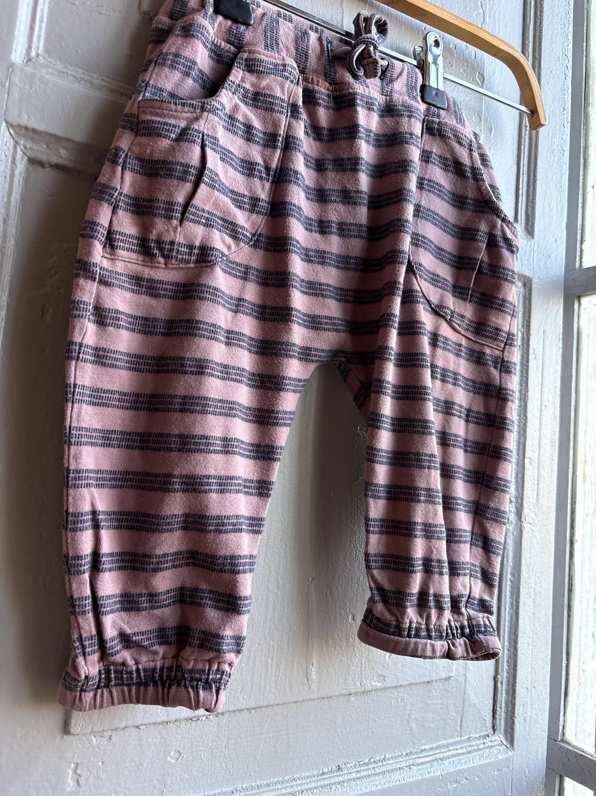 Noa Noa Miniature Pink Striped Baby Pants — additional view 9