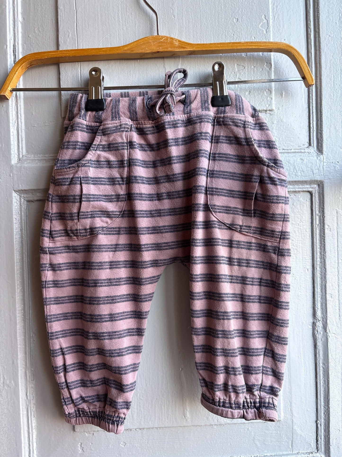 Noa Noa Miniature Pink Striped Baby Pants — additional view 10