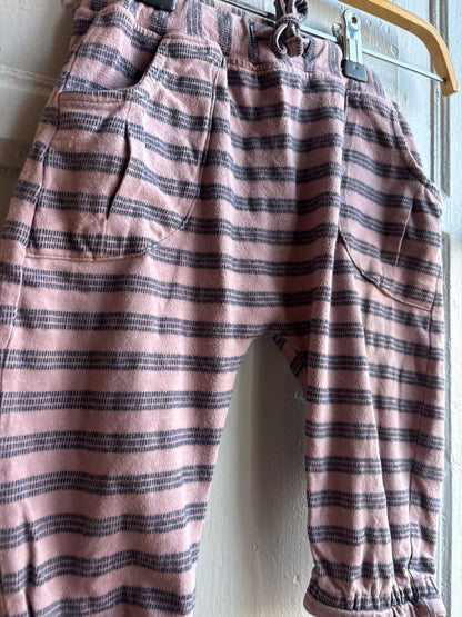 Noa Noa Miniature Pink Striped Baby Pants — additional view 11