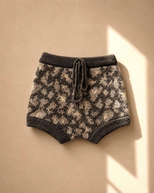 Vintage Wool Blend Knit Shorts, Toddler