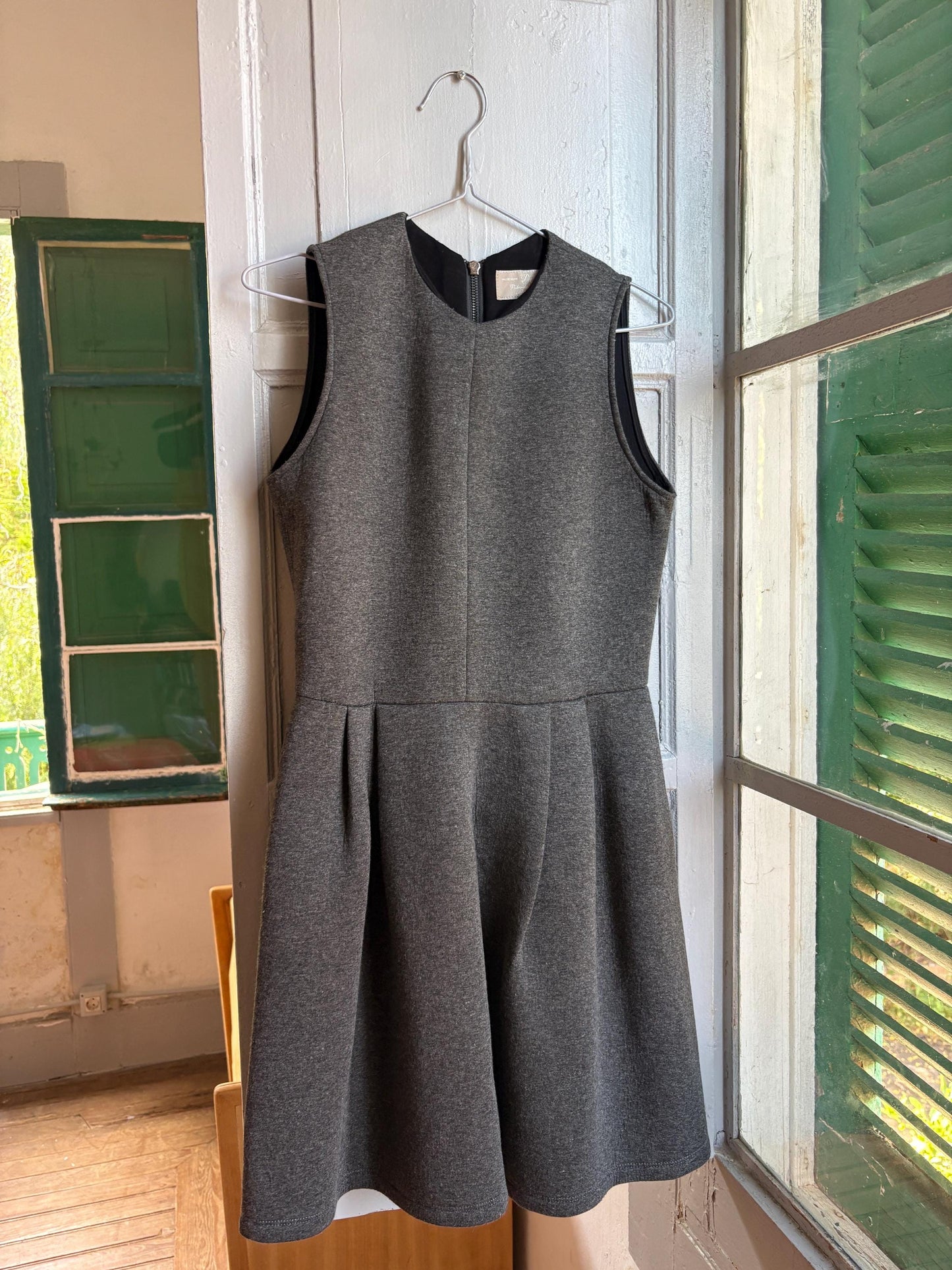 Pedro Del Hierro Grey Sleeveless Winter Dress — additional view 12