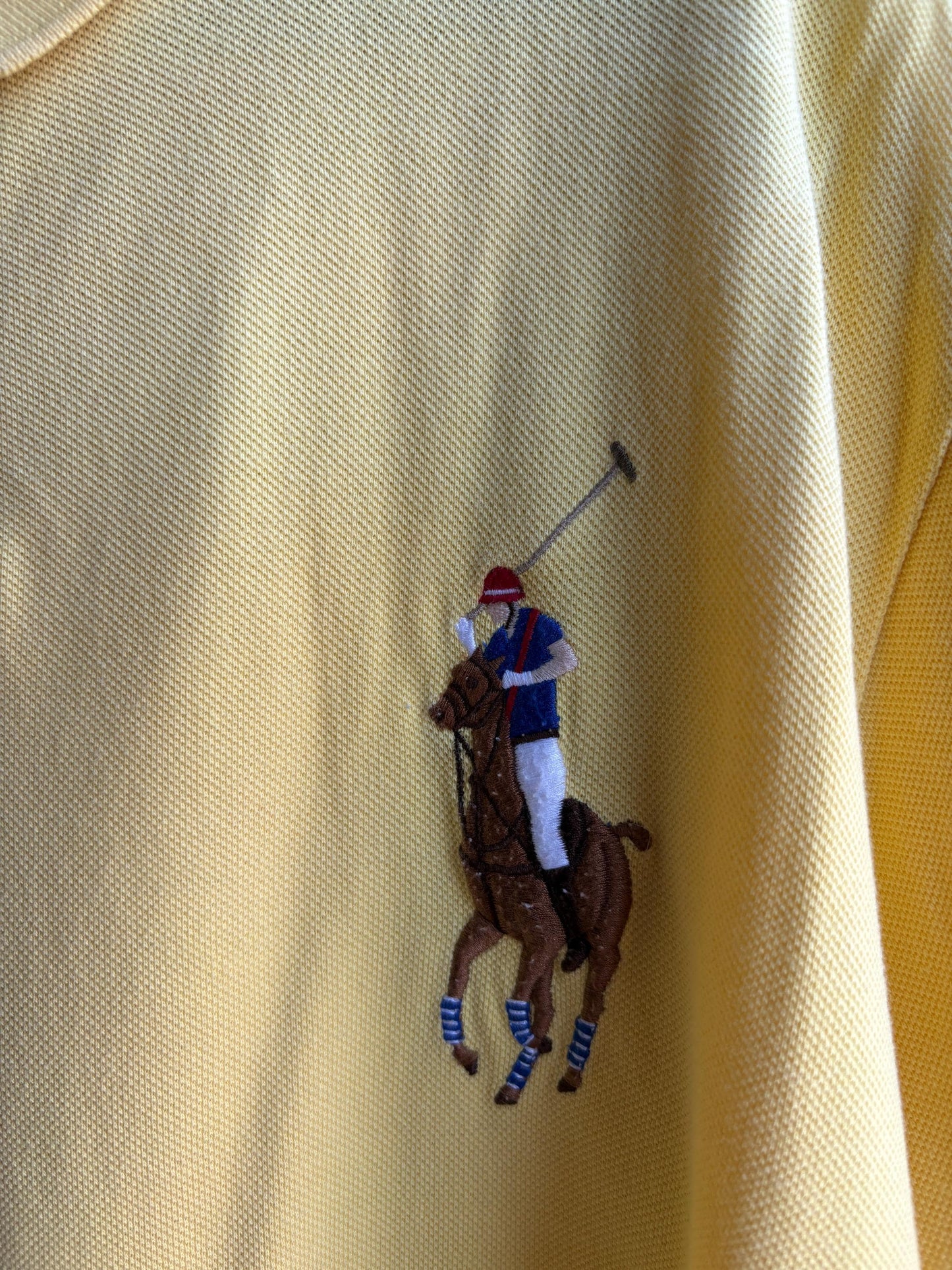 Ralph Lauren Big Pony Polo Shirt in Yellow — additional view 8