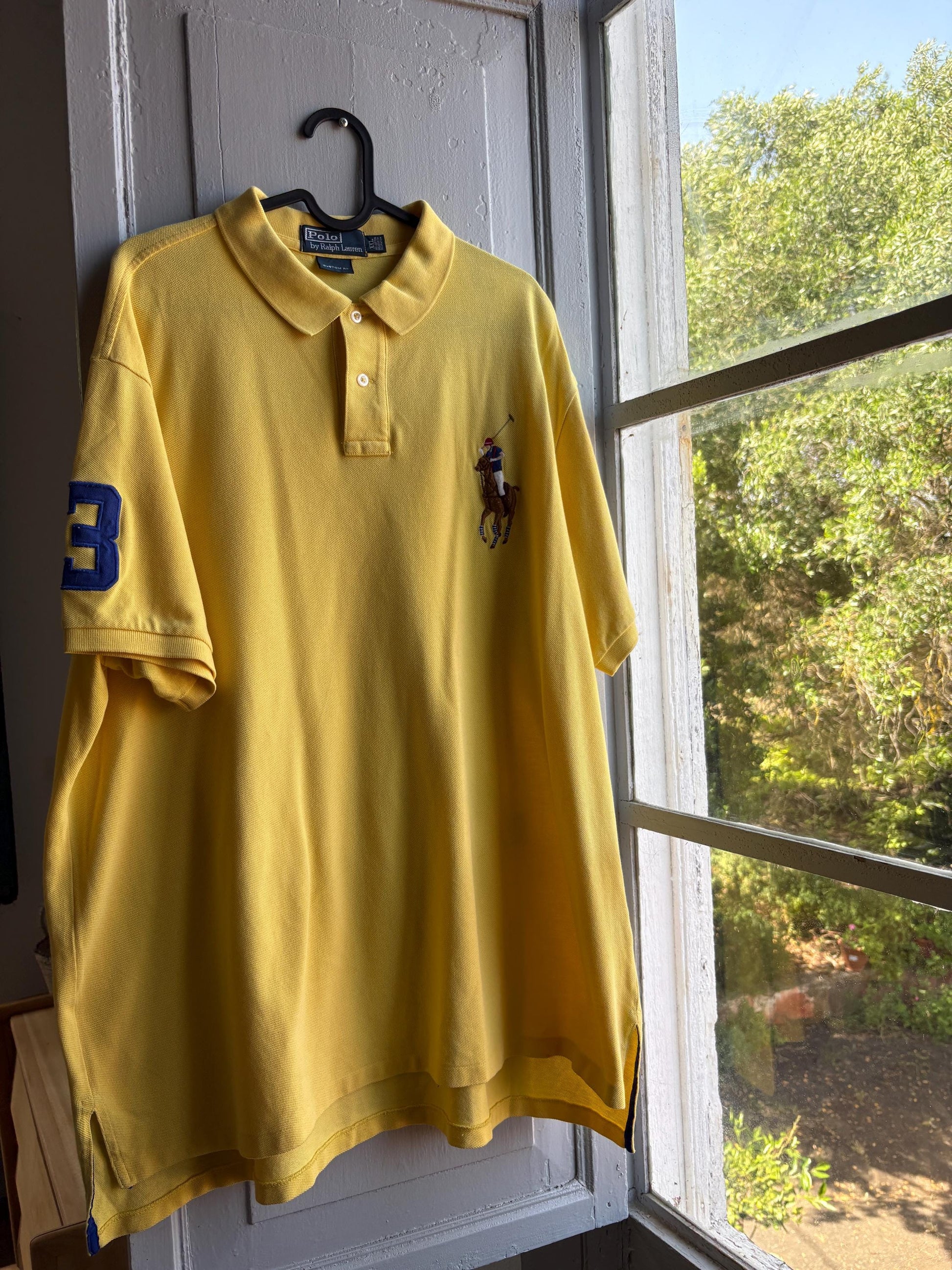 Ralph Lauren Big Pony Polo Shirt in Yellow — additional view 11