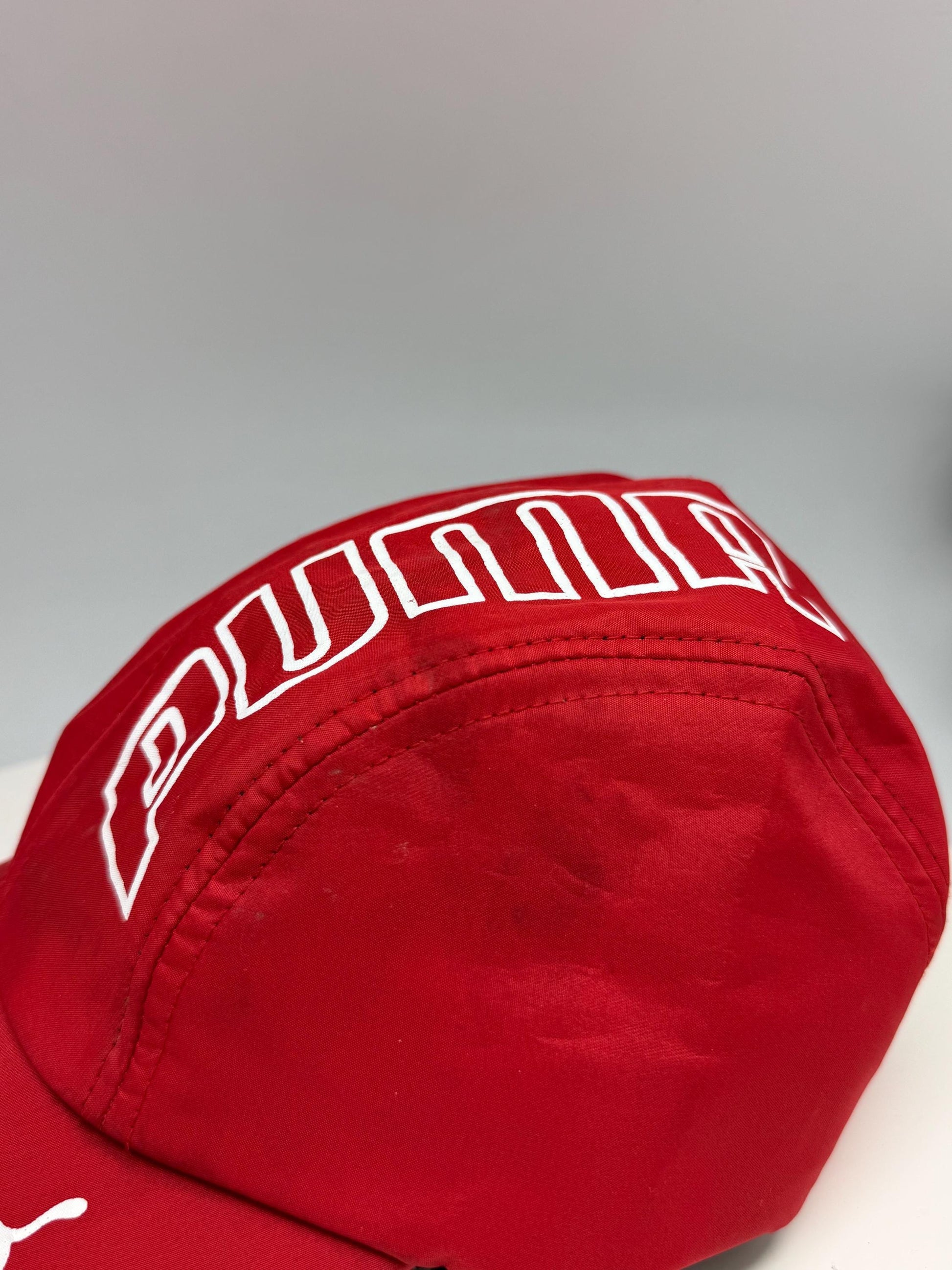 Vintage Red Puma Cap - Y2K Streetwear — additional view 14