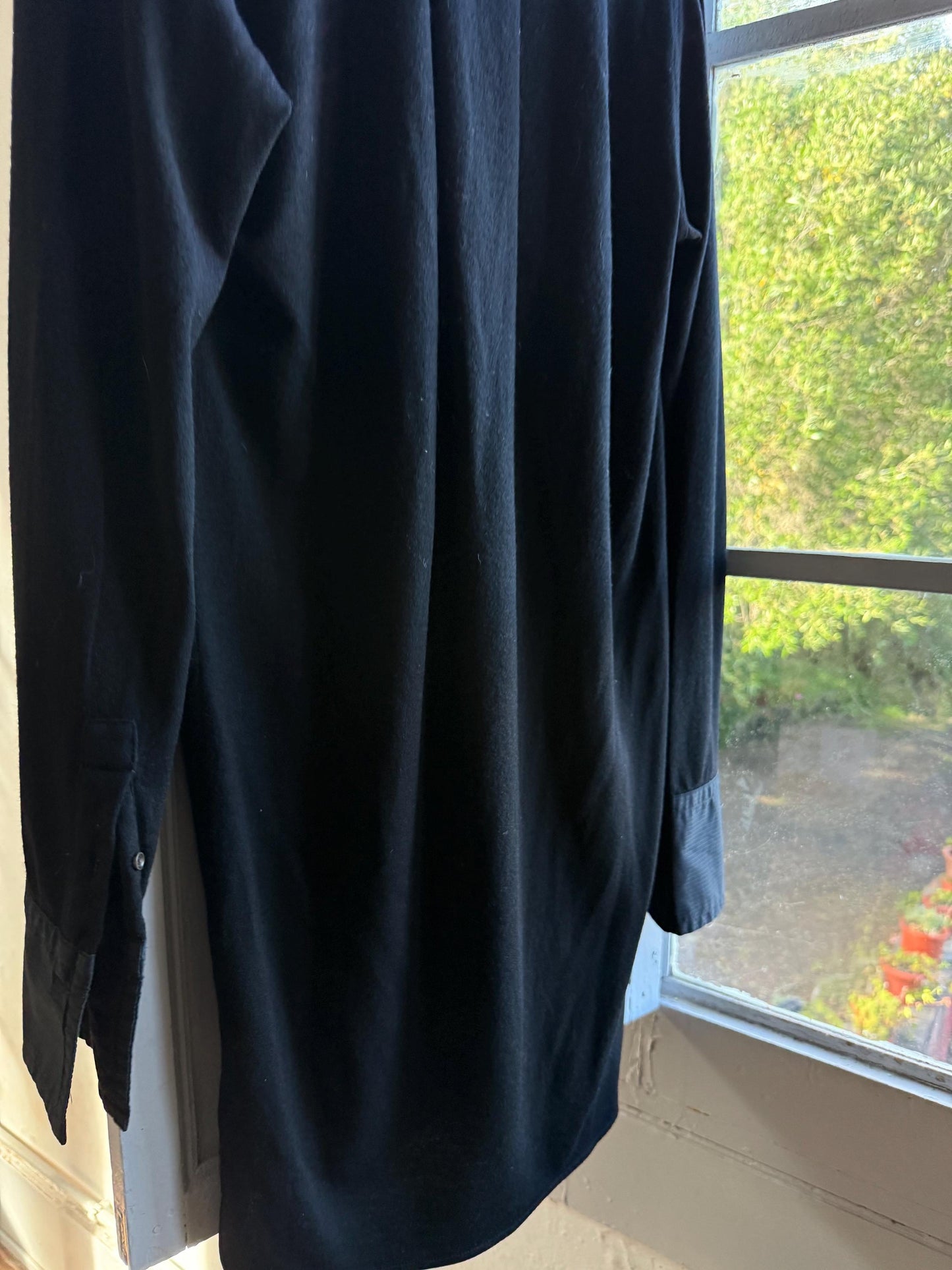 Ralph Lauren Black Wool Minimalist Dress — additional view 6