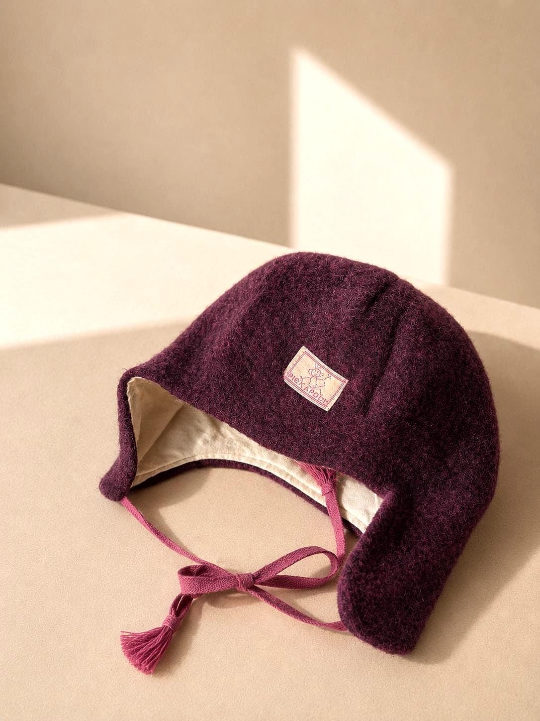 Wool Winter Hat for Kids, German Made