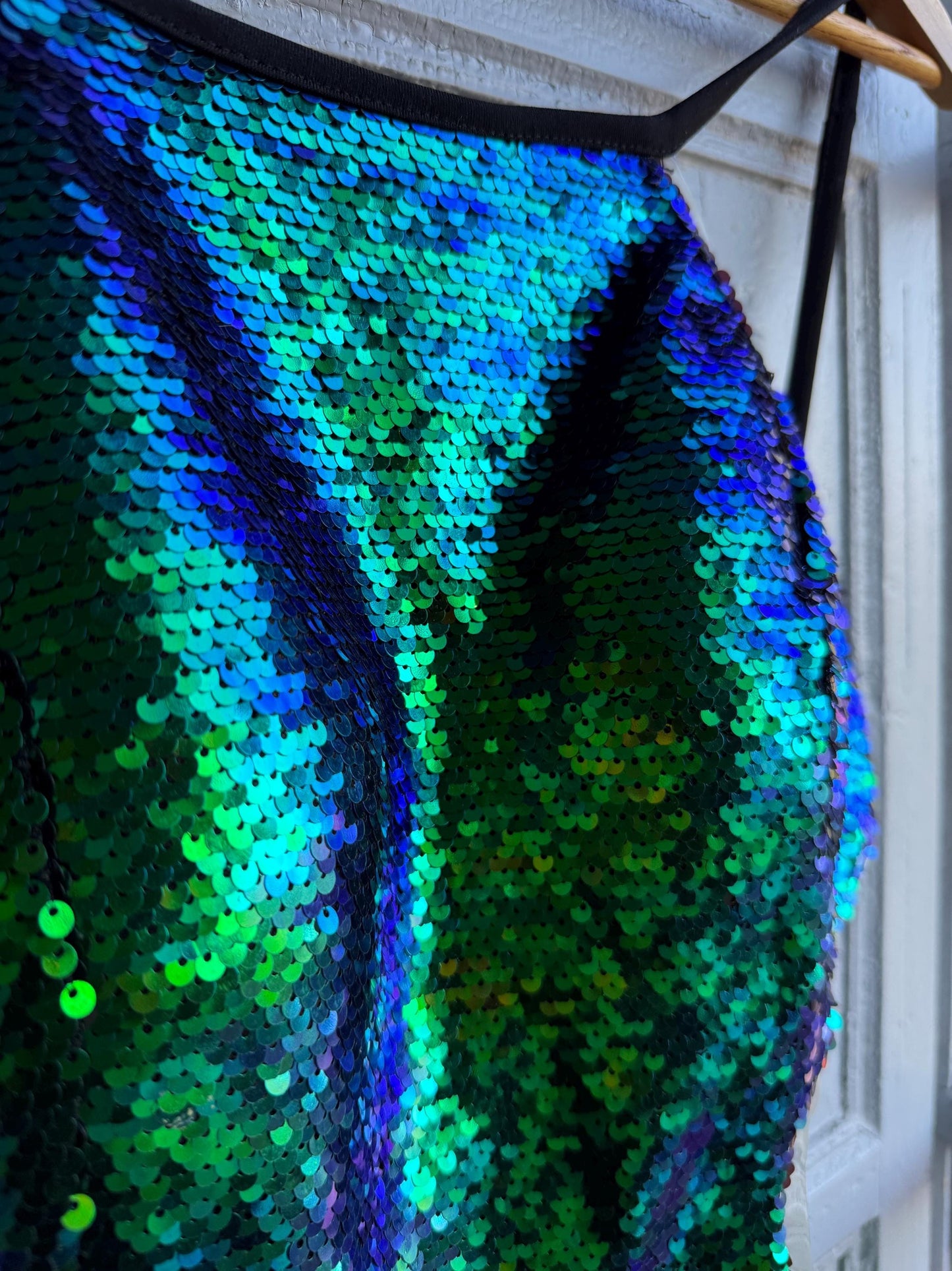 Holographic Mermaid Sequin Bodysuit — additional view 8