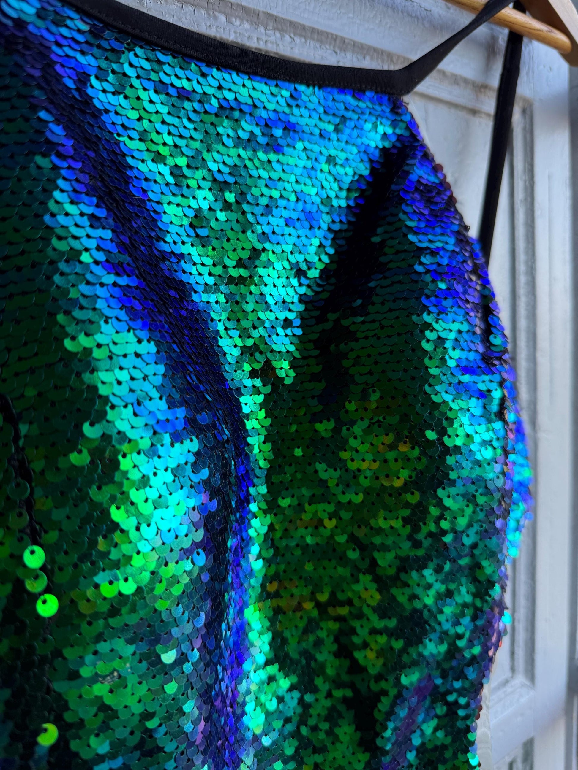 Holographic Mermaid Sequin Bodysuit — additional view 8