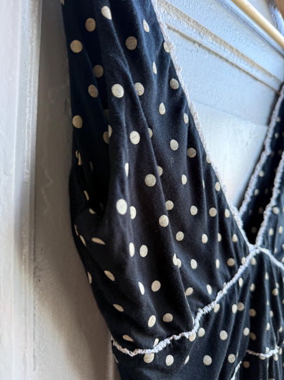 Polka Dot Deep V Tank Top — additional view 10