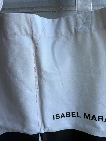 Isabel Marant Oversized Canvas Tote Bag — back view