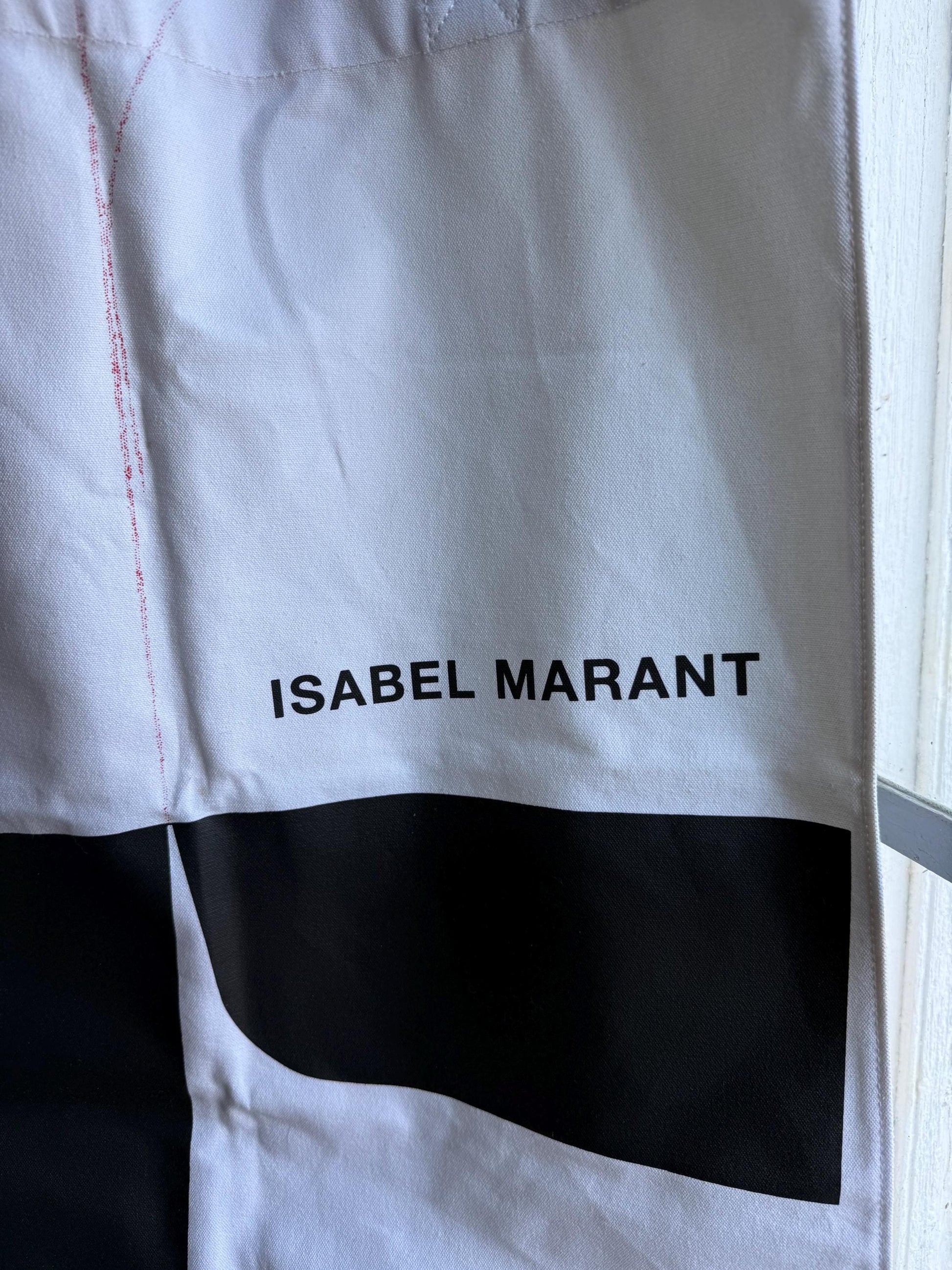 Isabel Marant Oversized Canvas Tote Bag — additional view 5