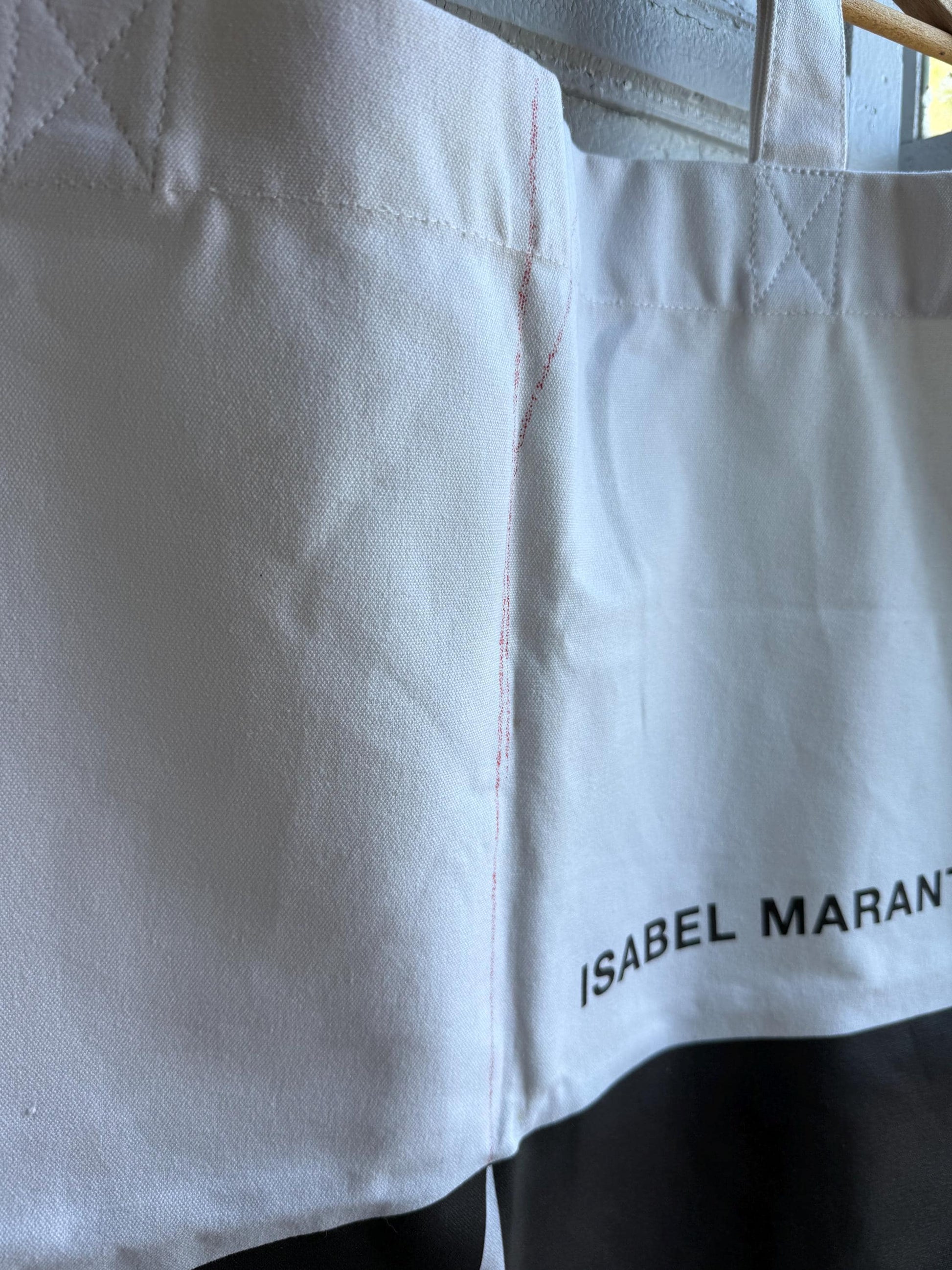 Isabel Marant Oversized Canvas Tote Bag — additional view 8