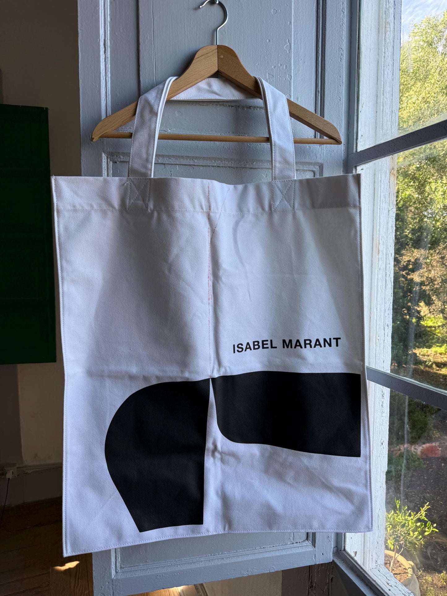 Isabel Marant Oversized Canvas Tote Bag — additional view 7