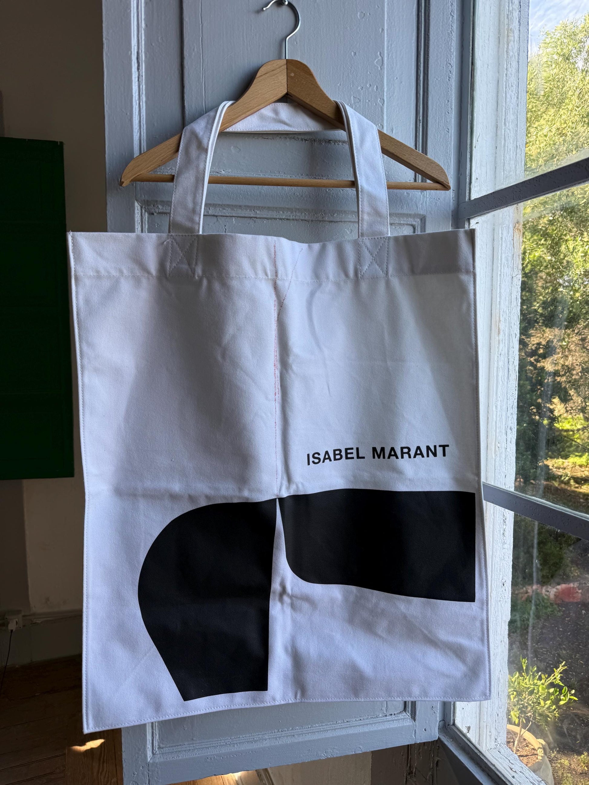 Isabel Marant Oversized Canvas Tote Bag — additional view 7