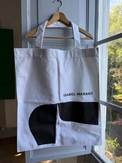 Isabel Marant Oversized Canvas Tote Bag — additional view 7