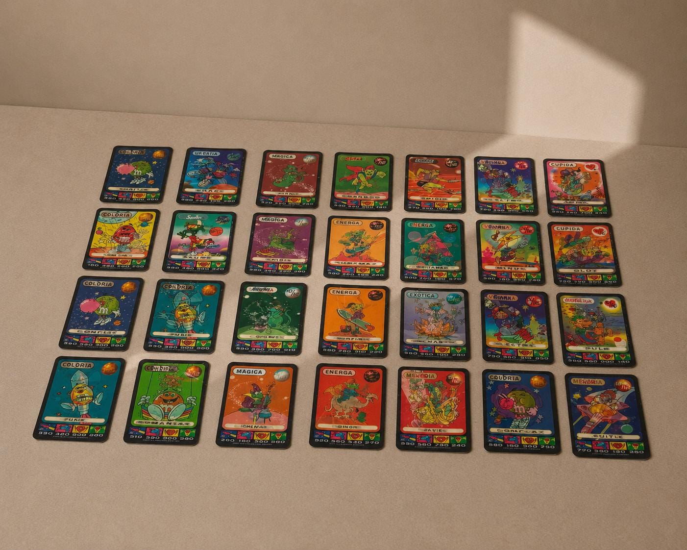 Vintage 1996 Spacix 3D Trading Cards Set