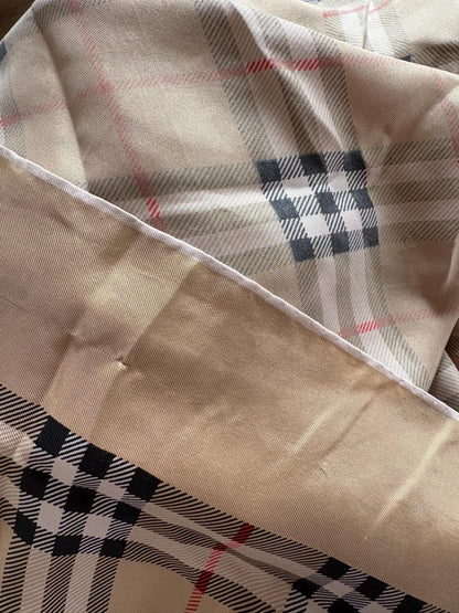 Vintage Burberrys Nova Check Cotton Scarf — additional view 11
