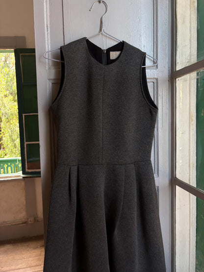 Pedro Del Hierro Grey Sleeveless Winter Dress — additional view 10