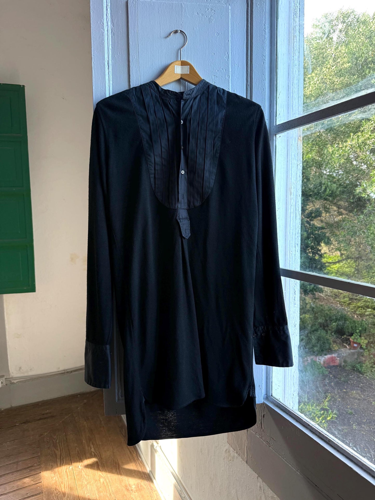 Ralph Lauren Black Wool Minimalist Dress — additional view 14