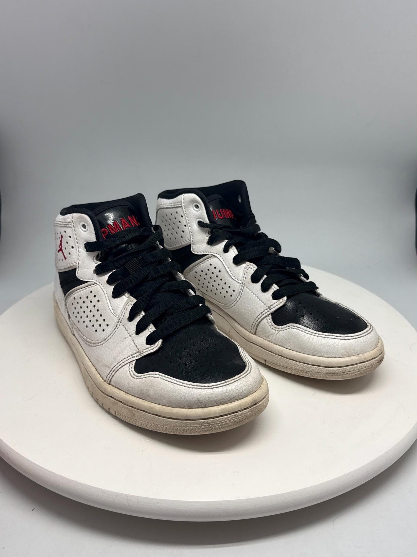 Jordan Access GS AV7941-101 White Black Red Sneakers – Youth 5Y / EU 37.5 – Pre-Owned Jumpman Shoes