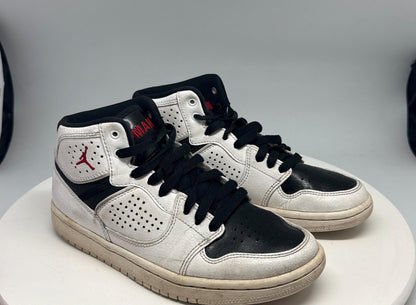 Jordan Access GS AV7941-101 White Black Red Sneakers – Youth 5Y / EU 37.5 – Pre-Owned Jumpman Shoes