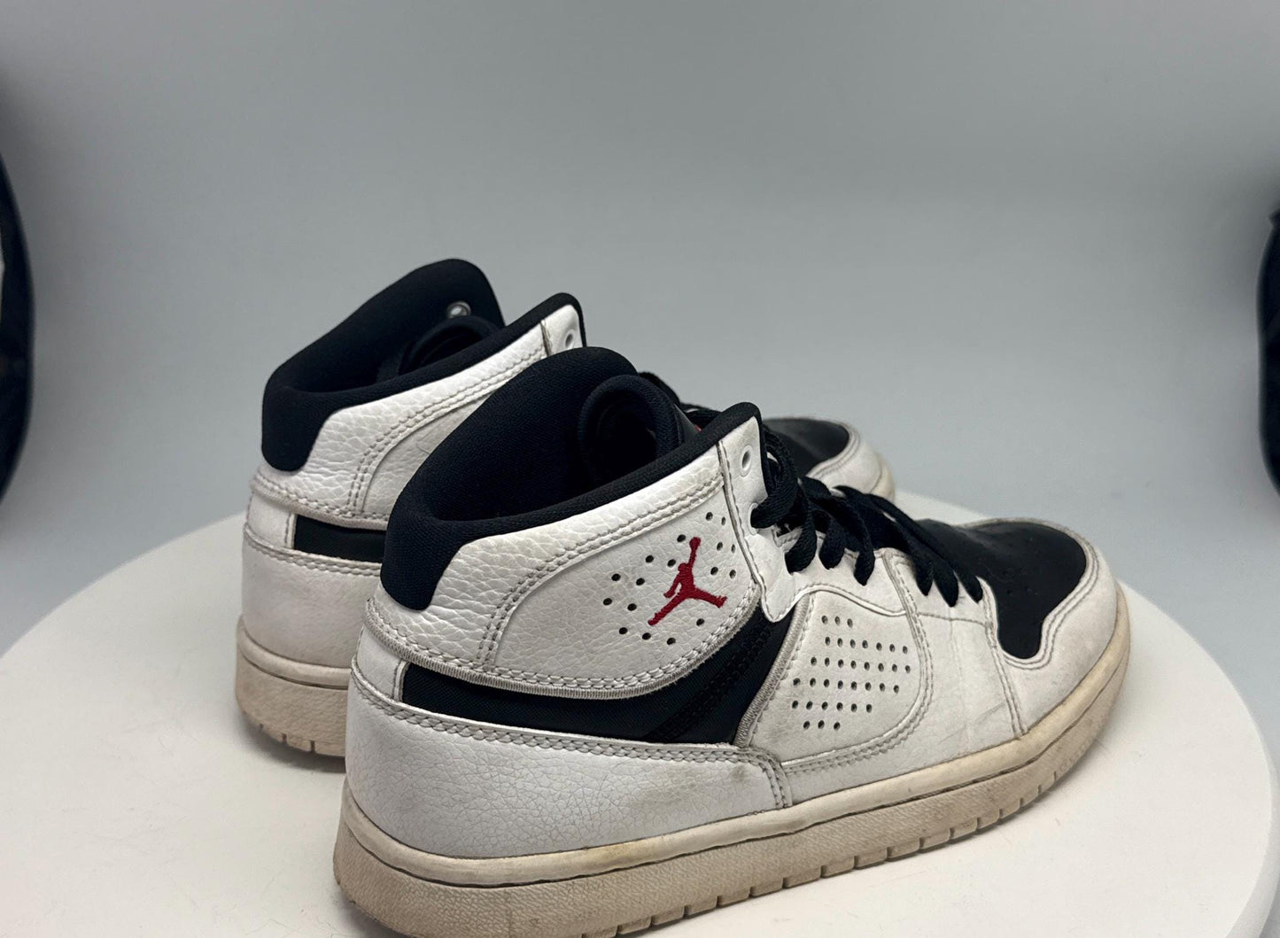 Jordan Access GS AV7941-101 White Black Red Sneakers – Youth 5Y / EU 37.5 – Pre-Owned Jumpman Shoes