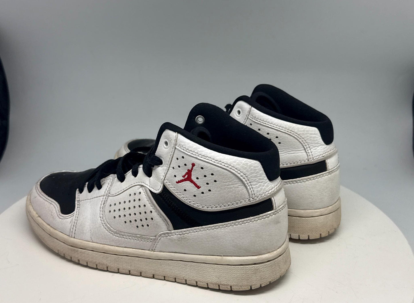 Jordan Access GS AV7941-101 White Black Red Sneakers – Youth 5Y / EU 37.5 – Pre-Owned Jumpman Shoes