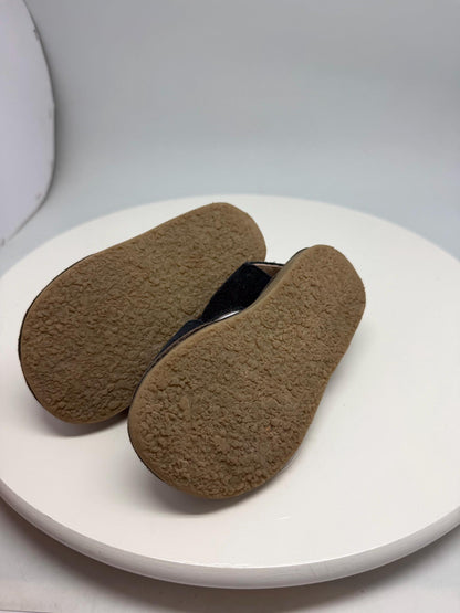 Navy suede leather sandals, Size 26 children's footwear