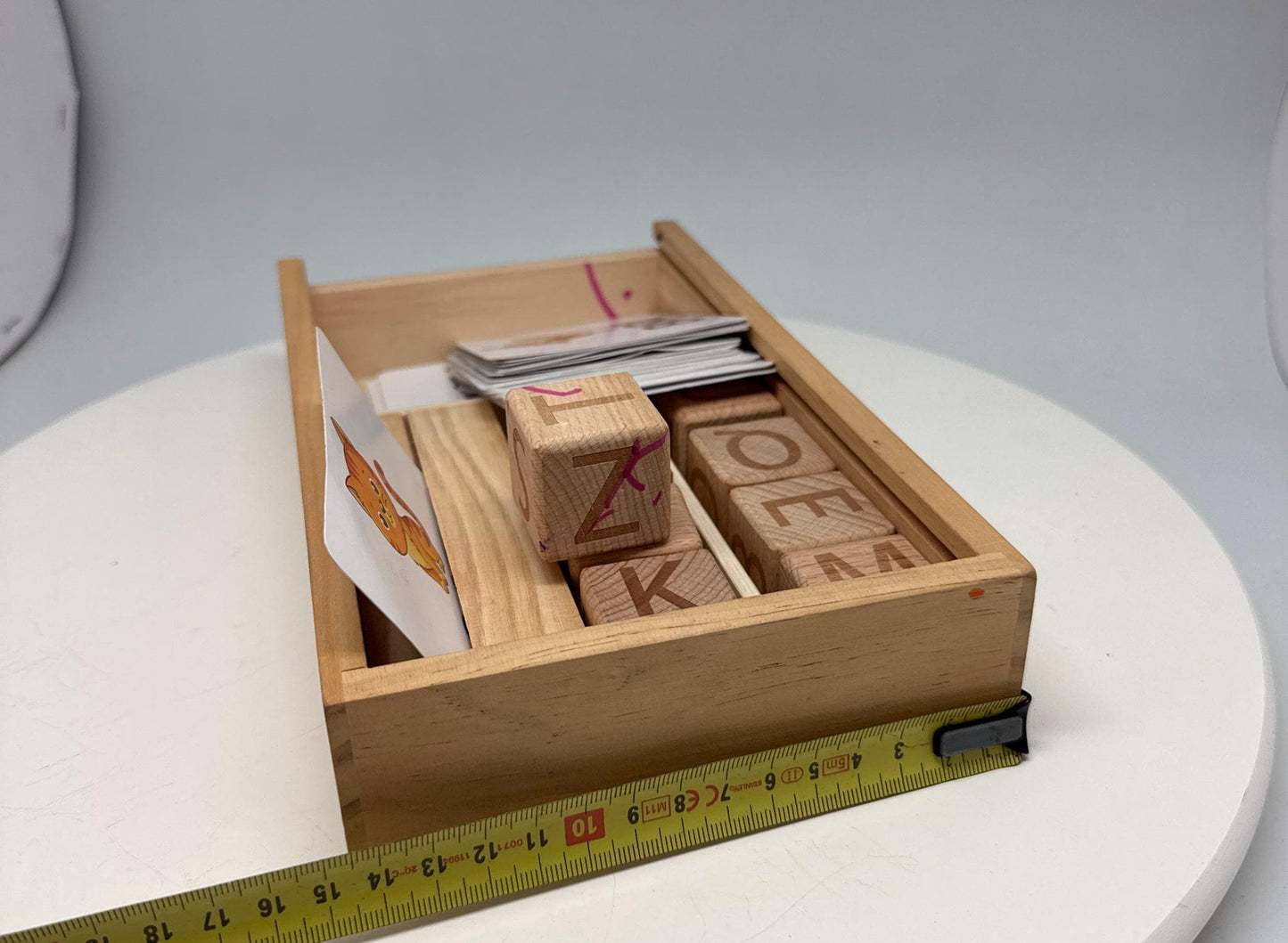 Wooden Guess Words Game for Children, Educational Toy