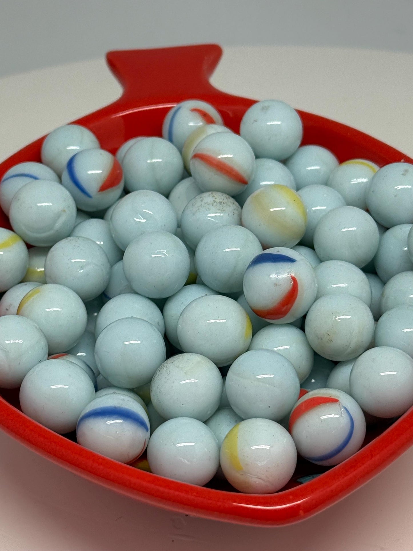 Vintage marbles, glass, collectible set