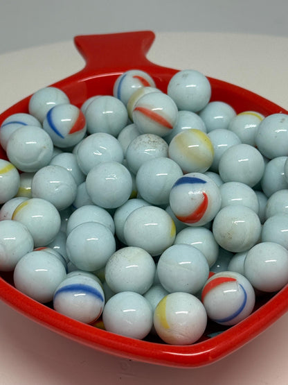 Vintage marbles, glass, collectible set