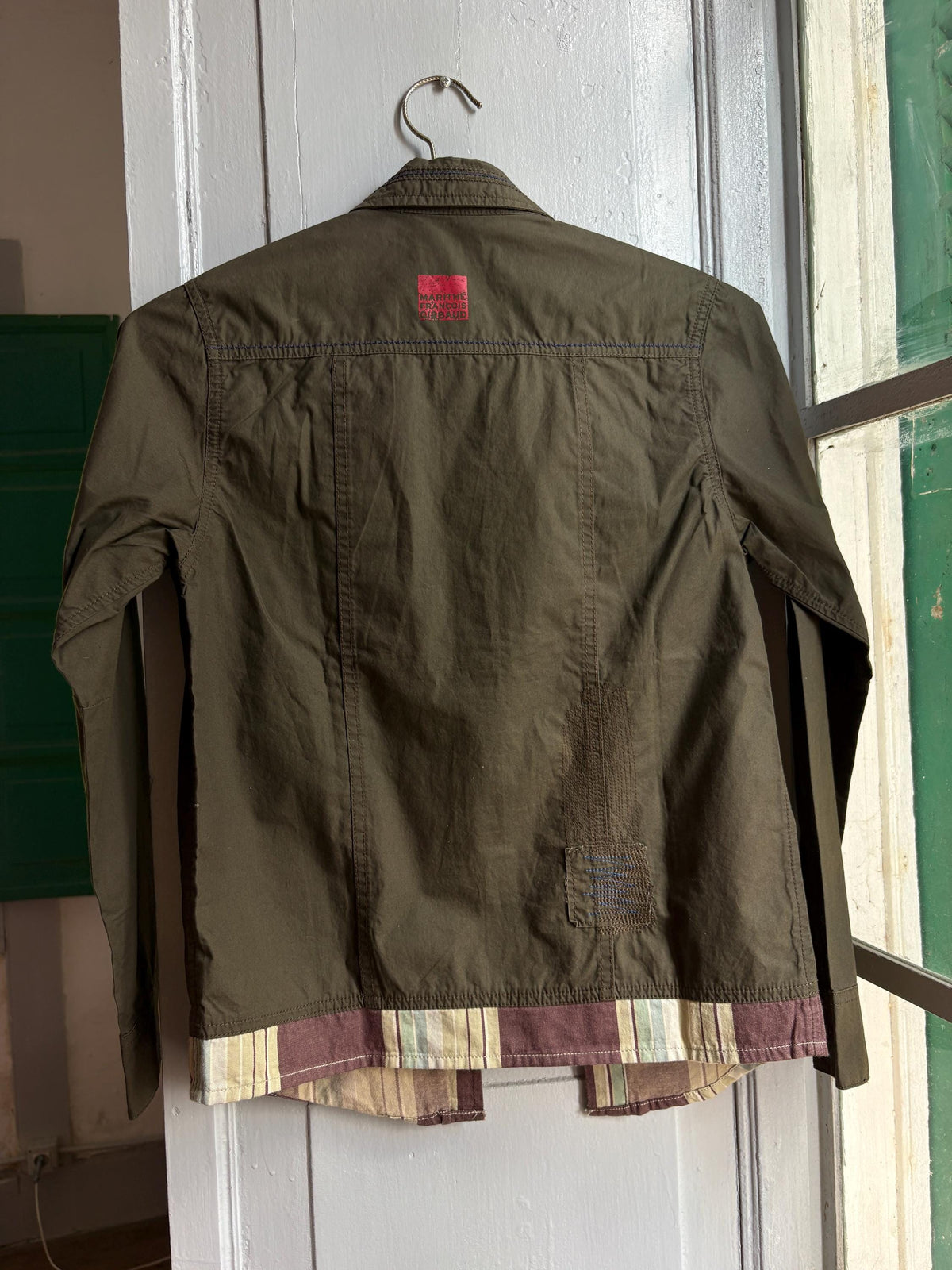 Le Jean de Marithé + François Girbaud Cotton Button-Up Blouse | Paris Chic | Utility Minimalist