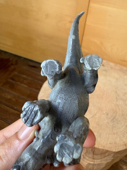 Schleich Triceratops Dinosaur Figure 73527, Kids Toy, Vintage Pre-Loved Dinosaur, 12.5 cm, Collectable Animal Figure