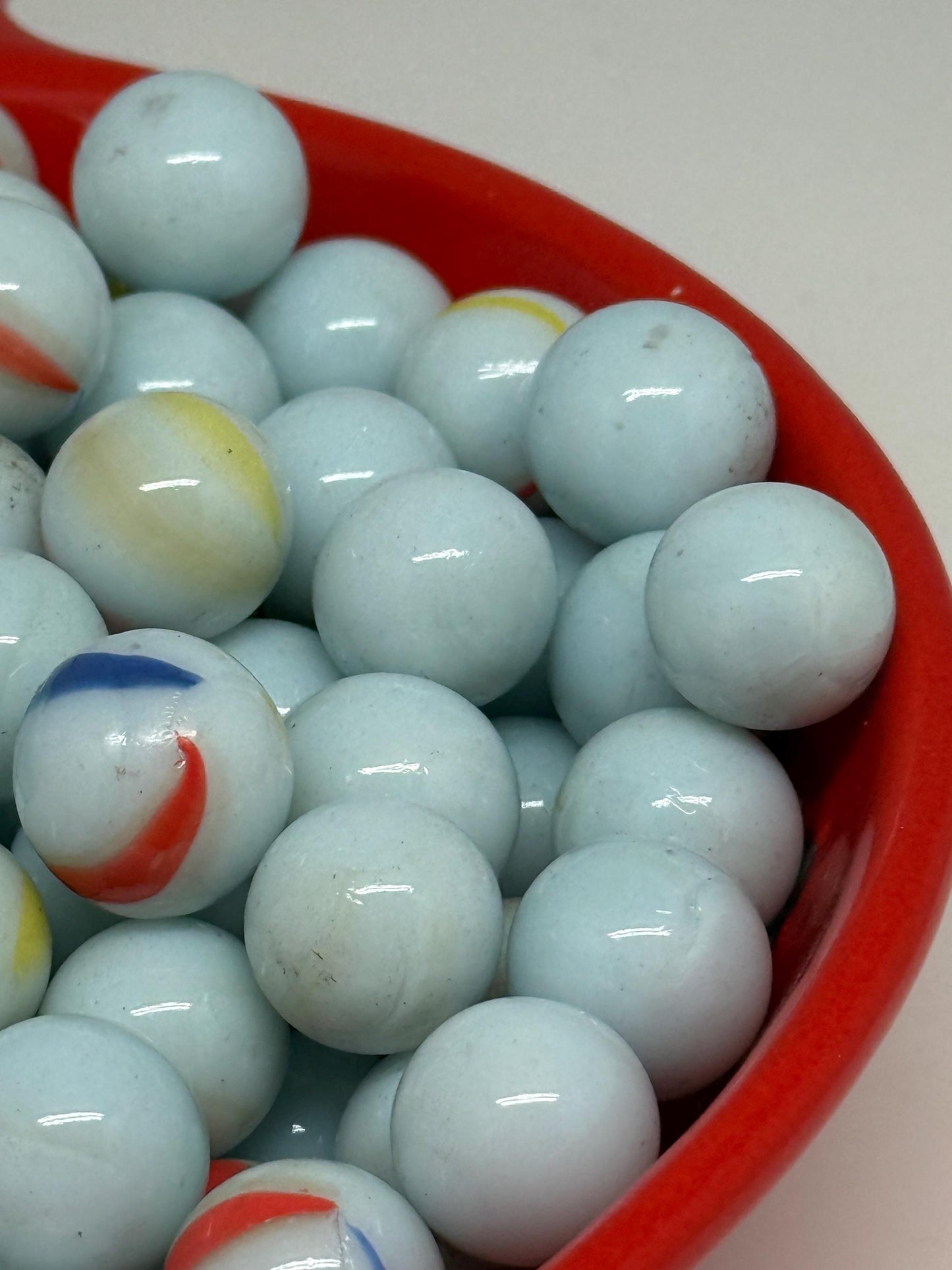 Vintage marbles, glass, collectible set