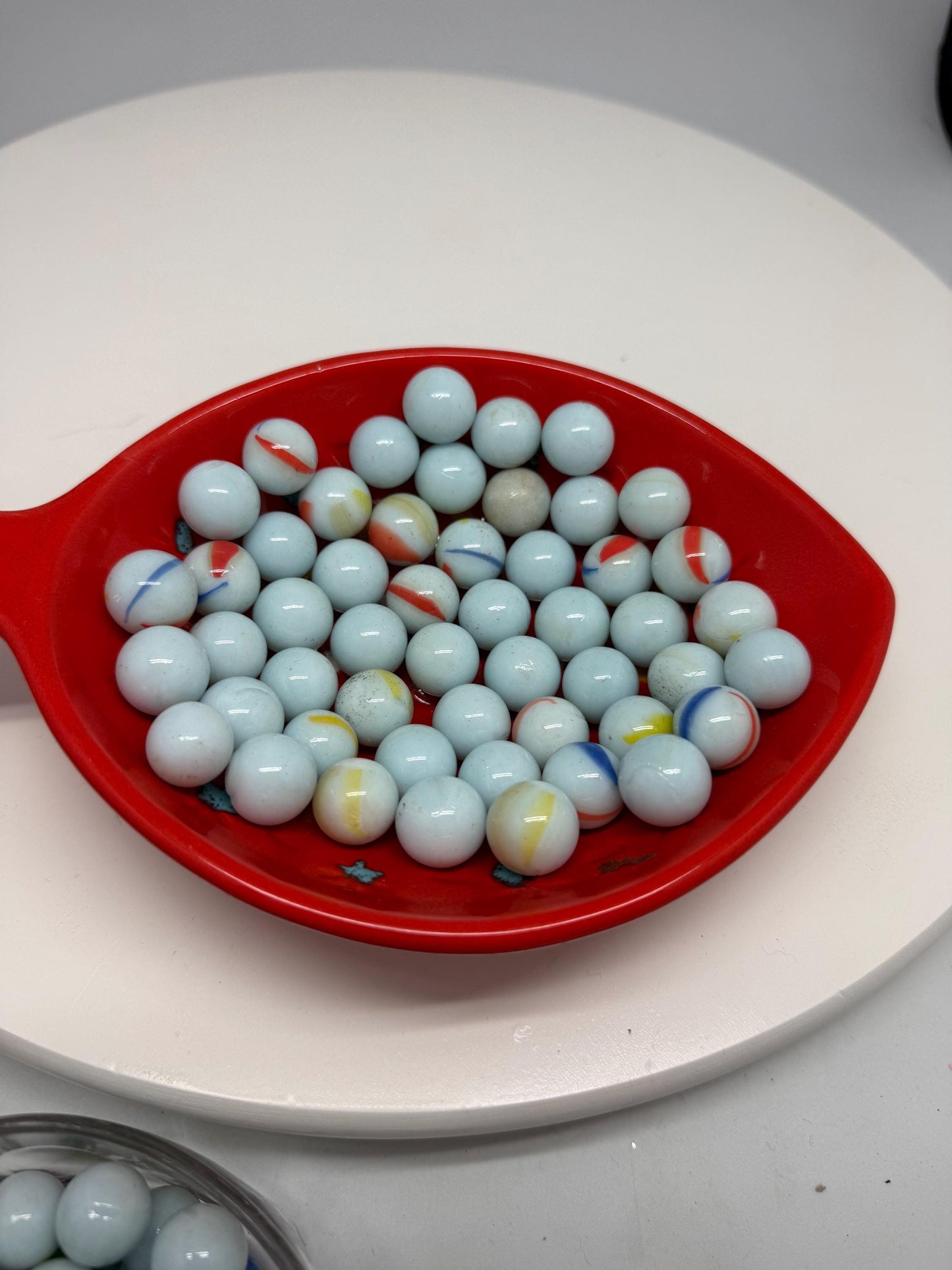 Vintage marbles, glass, collectible set