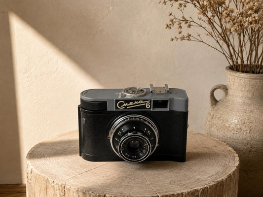 Vintage Film Camera with Carry Bag