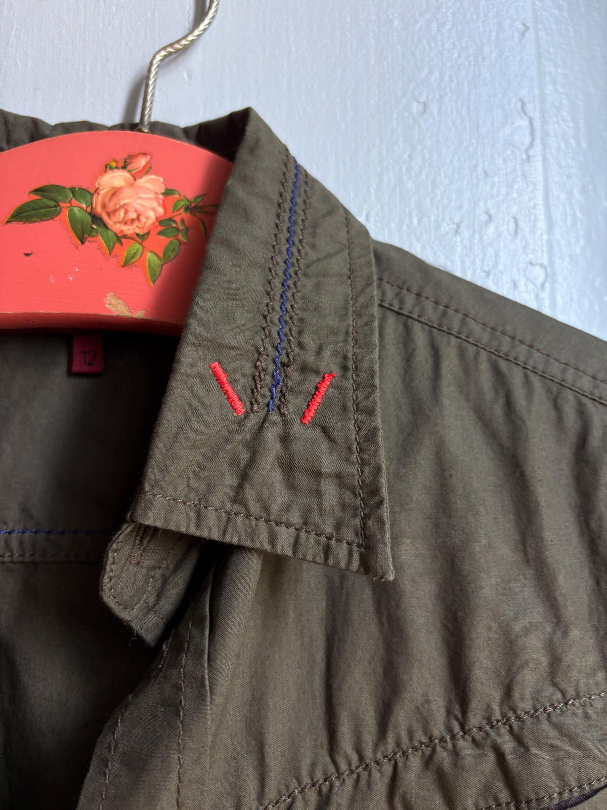 Le Jean de Marithé + François Girbaud Cotton Button-Up Blouse | Paris Chic | Utility Minimalist