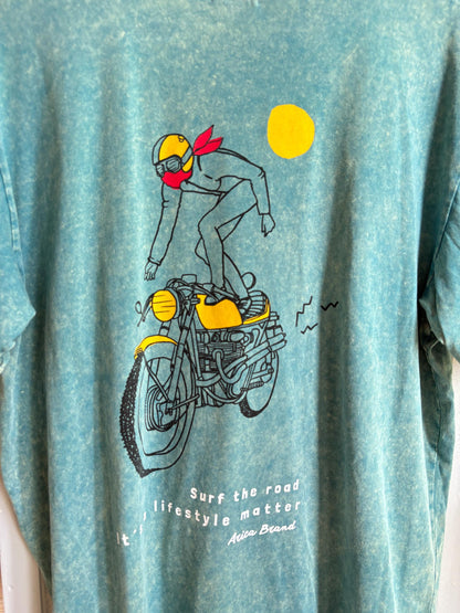 Vintage Cotton Surf Shirt - Men's Button-Up — additional view 5